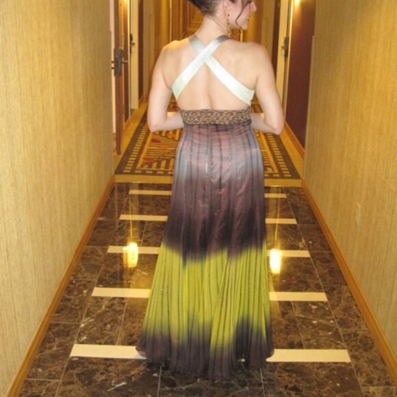 Jovani Gown size 8 multi color with embellishment - Picture 2 of 7